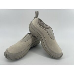 Merrell Jungle Moc Cozy Luxe Slip-On Womens Shoes 50% Wool Fur Lining Size 5.5